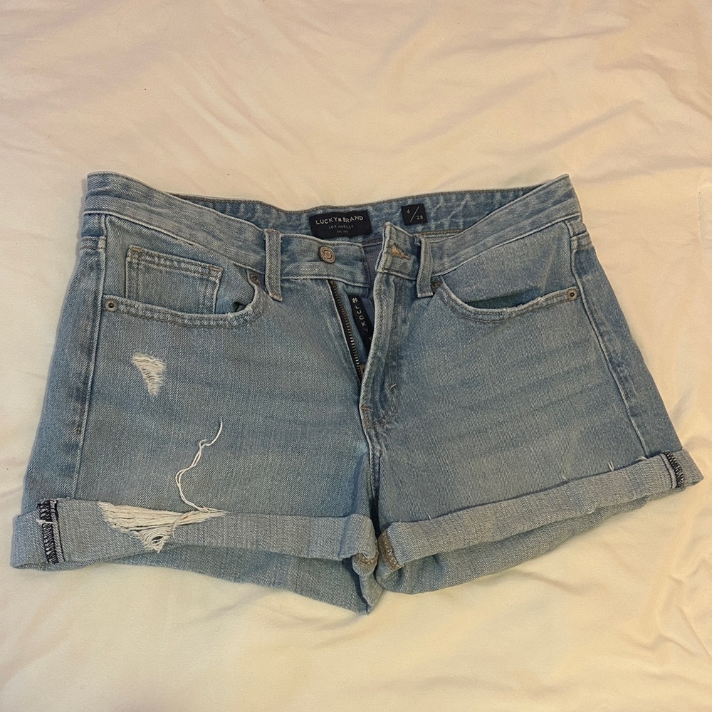 Lucky Brand Light Blue Jean Shorts